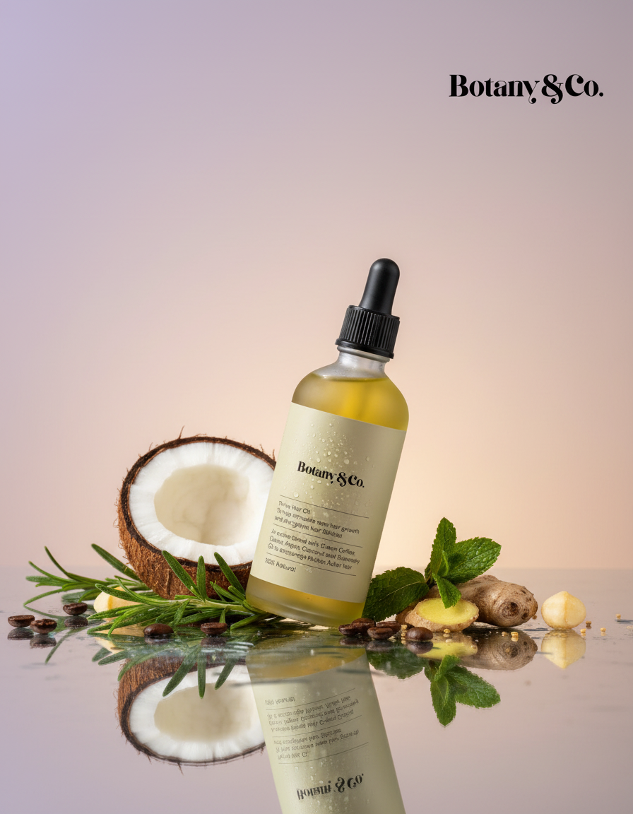 Botany & Cosmetics Hair Growth Serum – Reduce Hair Loss & Boost Regrowth