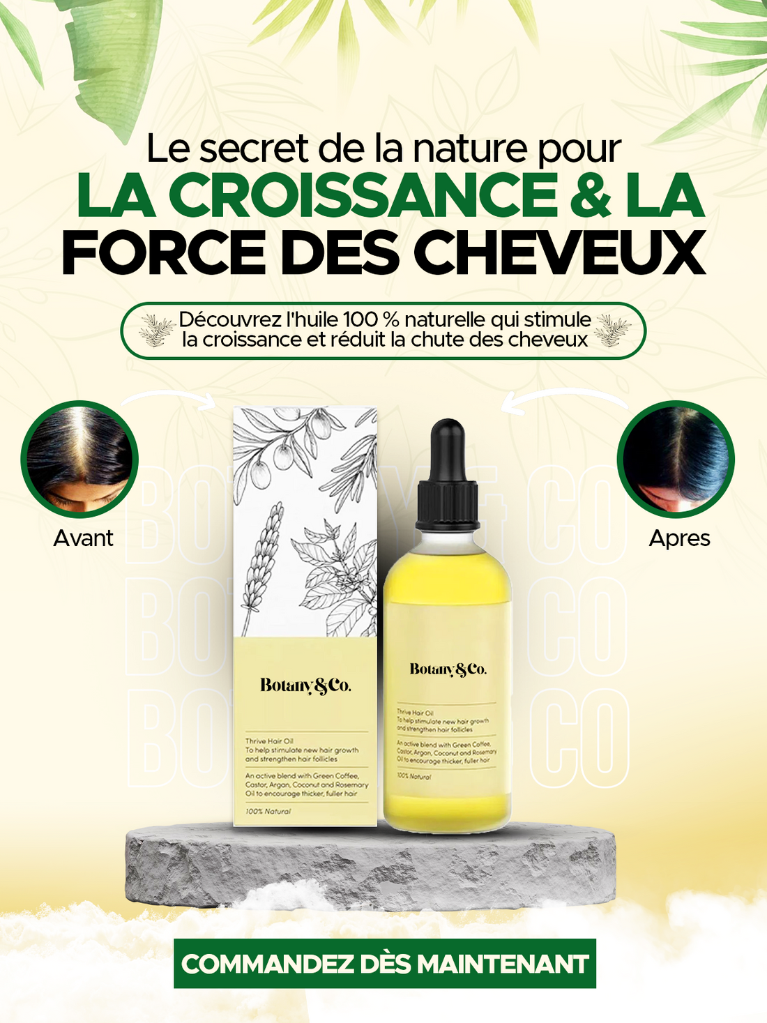 Hair growth oil by Botany&Co