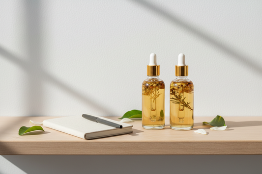 Plant-Powered Hair Thickening: Rosemary, Castor, Coconut, Macadamia & Green Tea Oils with Peppermint—Enhanced by an Electric Scalp Massage Brush