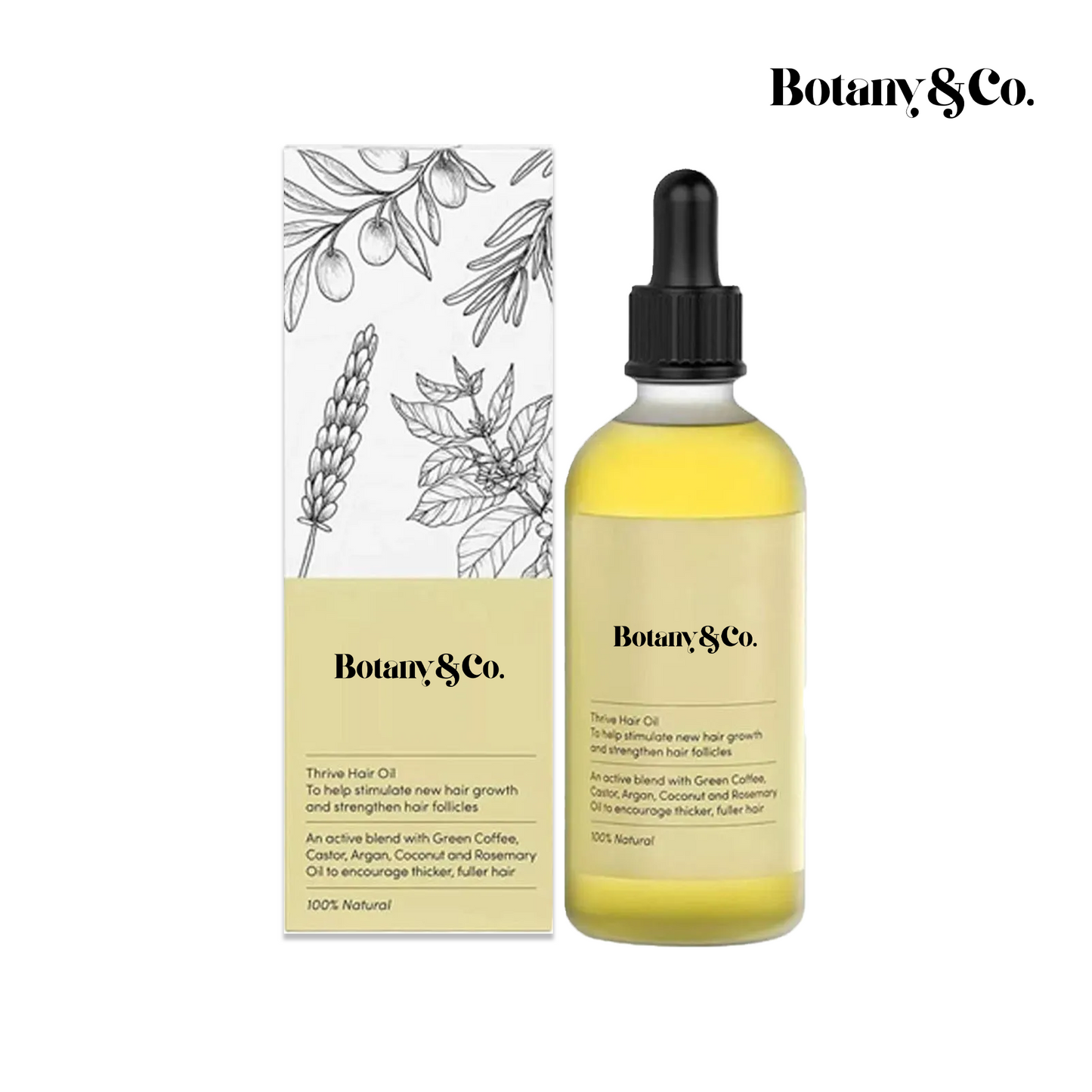 Botany & Co Hair Growth Serum – Reduce Hair Loss & Boost Regrowth