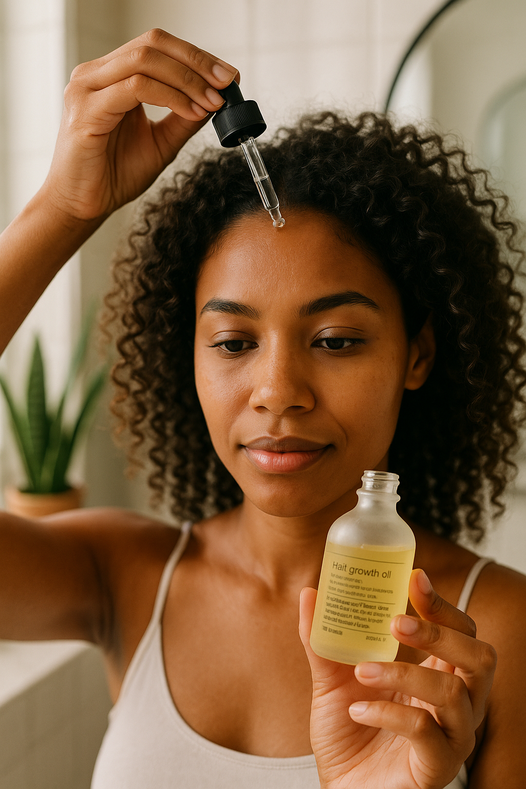 L'huile de croissance "Hair Growth Oil" de botanyandcosmetics 