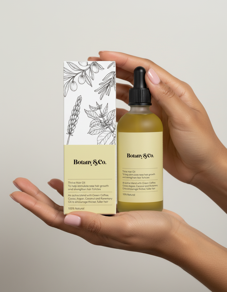 Botany & Cosmetics Hair Growth Serum –  Reduce Hair Loss & Boost Regrowth